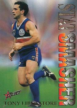 1995 Select AFL - Stat Smasher #SS5 Tony Liberatore Front